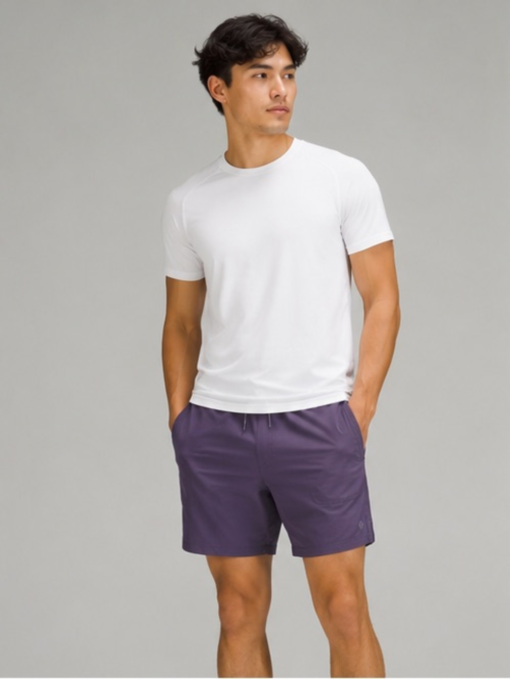 Lululemon License to Train 7" Shorts Atmos Dark Purple XL